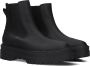 TOMMY HILFIGER Enkelboots Dames Rubberrised Chelsea Maat: 37 Materiaal: Rubber Kleur: Zwart - Thumbnail 1