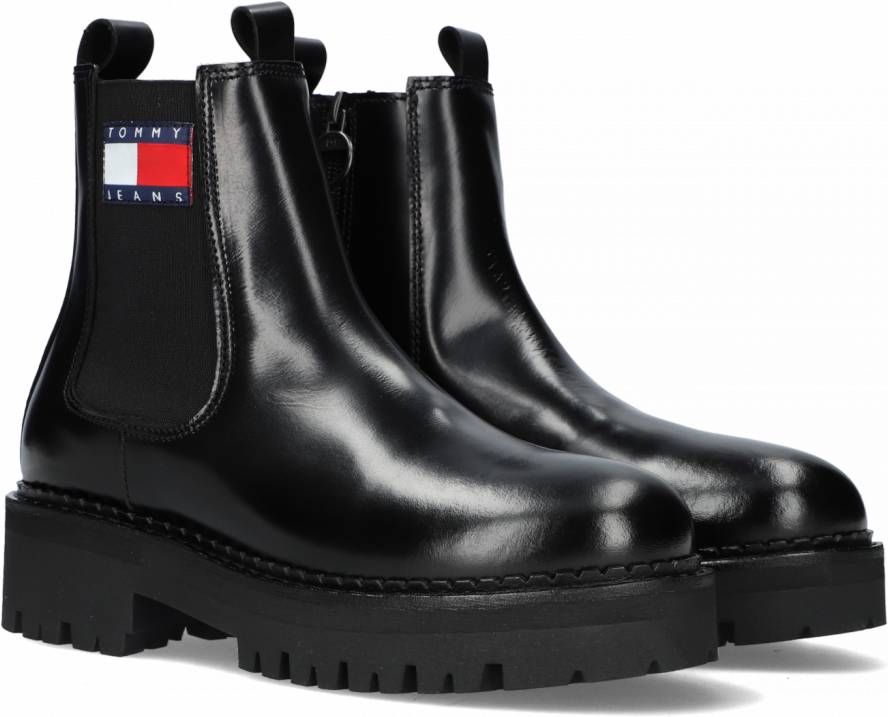 TOMMY JEANS Chelsea boots URBAN CHELSEA BOOT met opgestikt merklabel