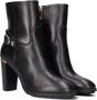 TOMMY HILFIGER Zwarte Enkellaarsjes Belt High Heel Boot - Thumbnail 1