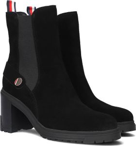 Tommy Hilfiger Chelsea-boots OUTDOOR HIGH HEEL BOOT met siertrensje