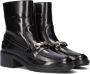 Tommy Hilfiger Zwarte Enkellaarsjes Tommy Twist Hardware Bootie - Thumbnail 3