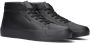 Retro Sneaker Prep Vulc High Leather Hoge sneakers Leren Sneaker Heren Zwart - Thumbnail 1