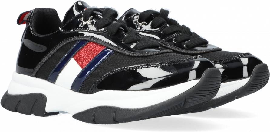 Tommy Hilfiger Zwarte Lage Sneakers 31179
