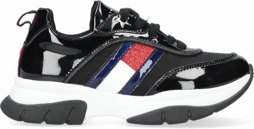 Tommy Hilfiger Zwarte Lage Sneakers 31179