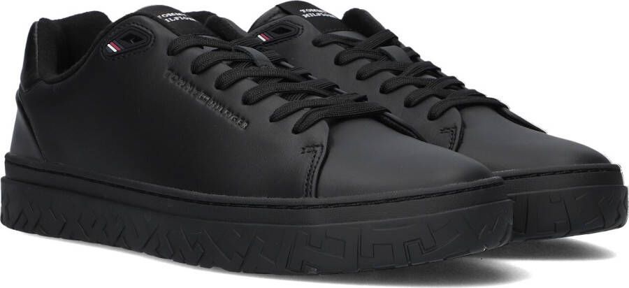 Tommy Hilfiger Sneakers van leer met label in reliëf model 'COURT THICK CUPSOLE'