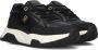 Tommy Hilfiger chunky sneakers zwart Meisjes Imitatieleer Logo 36 - Thumbnail 1