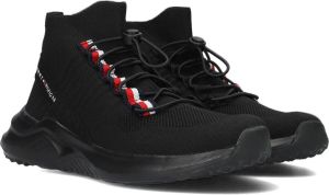 Tommy Hilfiger Zwarte Lage Sneakers Sock Sneaker
