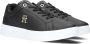 Tommy Hilfiger Lage Sneakers TH Court Zwart Black Dames - Thumbnail 1