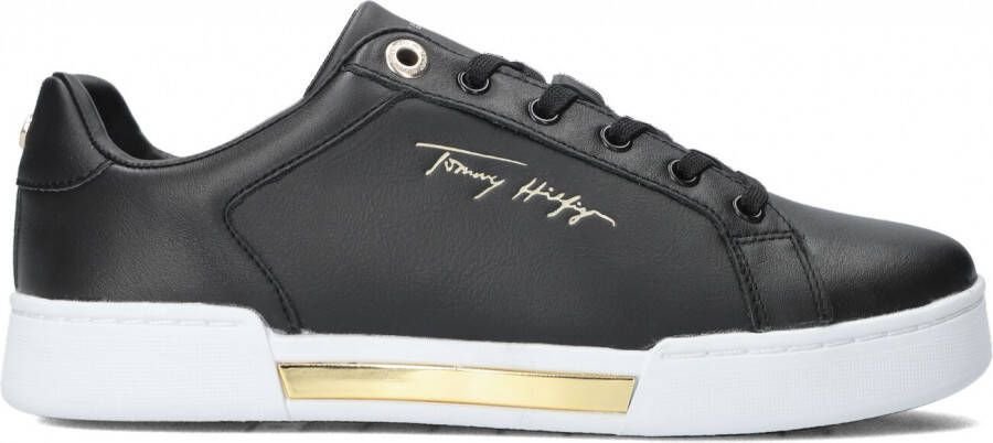 Tommy Hilfiger Zwarte Lage Sneakers Th Elevated