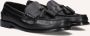 Tommy Hilfiger Instappers HILFIGER TASSEL LTH LOAFER blokhak mocassin zakelijke schoen met modieuze kwasten - Thumbnail 1
