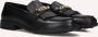 Tommy Hilfiger Loafers TH CHAIN FRINGE LEATHER LOAFER blokhak slipper zakelijke schoen met modieuze franjes - Thumbnail 1