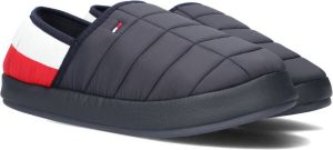 Tommy Hilfiger Zwarte Pantoffels Comfort Hilfiger Rwb Homeslipper