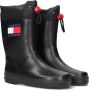 Tommy Hilfiger regenlaarzen zwart kids Rubber Logo 37 - Thumbnail 3