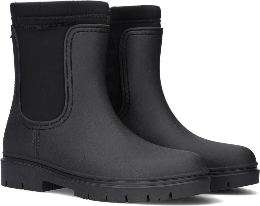 Tommy Hilfiger Chelsea-boots RAIN BOOT ANKLE met stretchinzet