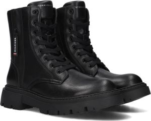 Tommy Hilfiger Hester veterboots zwart