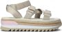 TOMMY JEANS Rope Cleated Sandalen Dames Beige - Thumbnail 1