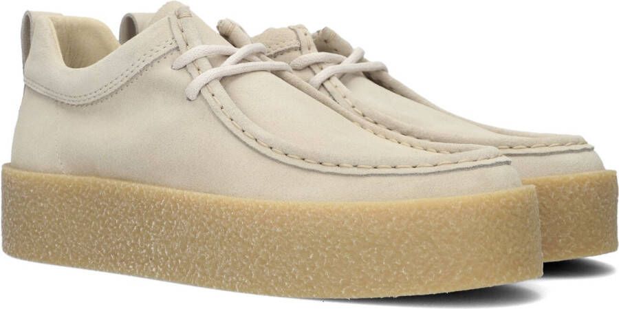 TOMMY JEANS Veterschoenen SUEDE SHOE met decoratieve stiksels