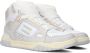 TOMMY JEANS Droid Mid Dames Hoge sneakers Leren Sneaker Dames Grijs - Thumbnail 1