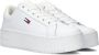 Tommy Hilfiger Witte Essential Platform Sneakers voor Dames White Dames - Thumbnail 1