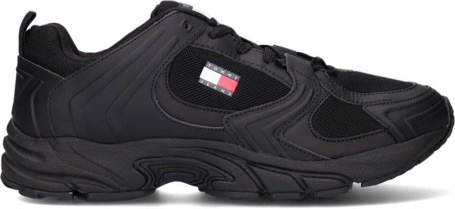 TOMMY JEANS City Run Lage sneakers Leren Sneaker Heren Zwart - Foto 2