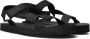 Tommy Jeans black casual open sandal Zwart Heren - Thumbnail 1