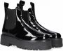 TOMMY JEANS Chelsea boots PATENT CHELSEA BOOT met stretchinzet aan beide zijden - Thumbnail 1