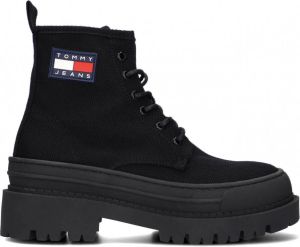 TOMMY JEANS Hoge veterschoenen FOXING BOOT met opgestikte flag