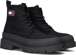 TOMMY JEANS Hoge veterschoenen FOXING BOOT met opgestikte flag