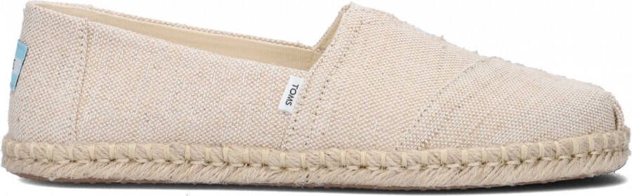 TOMS Alpargata rope Beige Katoen Espadrilles Dames