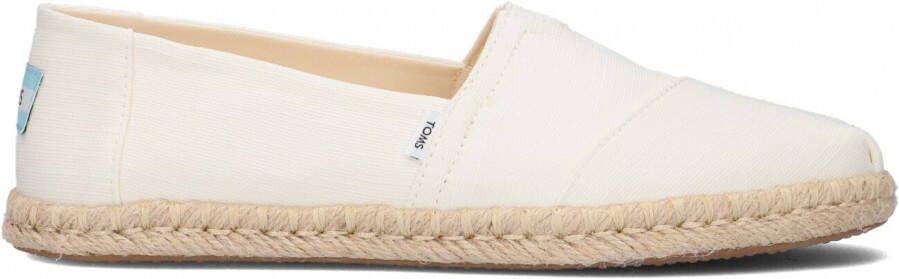 TOMS Beige Espadrilles met Jute Zool Beige Dames