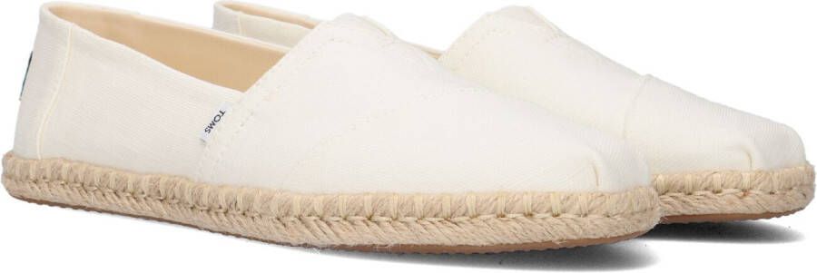 TOMS Beige Espadrilles met Jute Zool Beige Dames