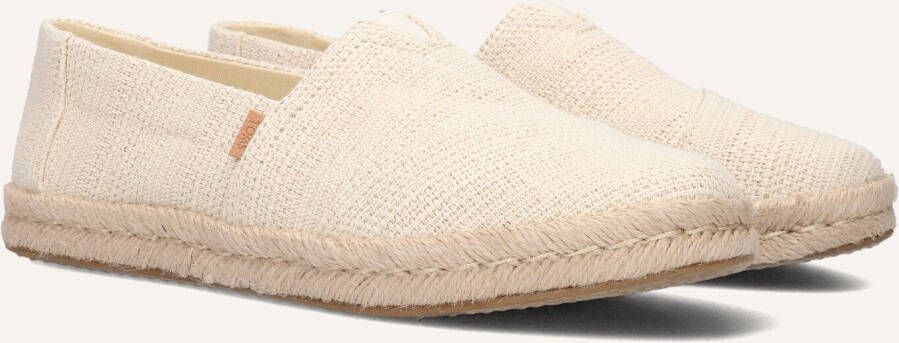 TOMS Espadrilles Dames Alpargata Rope 2.0 Maat: 37 5 Materiaal: Canvas Kleur: Beige
