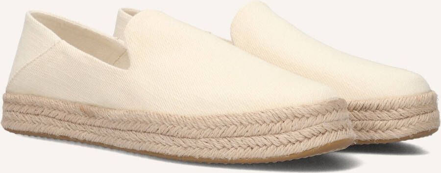 TOMS Espadrilles Dames Carolina Maat: 39 Materiaal: Canvas Kleur: Beige