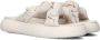 TOMS Slippers Dames Alpargata Mallow Crossover Knot Maat: 39 40 Materiaal: Textiel Kleur: Beige - Thumbnail 1