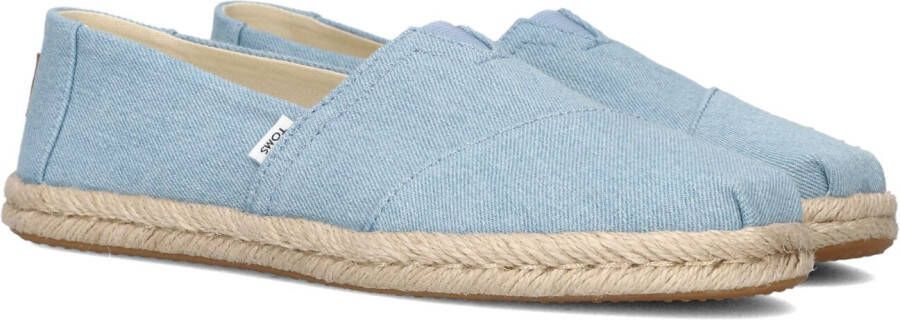 TOMS Blauwe Espadrilles Alpargata Rope