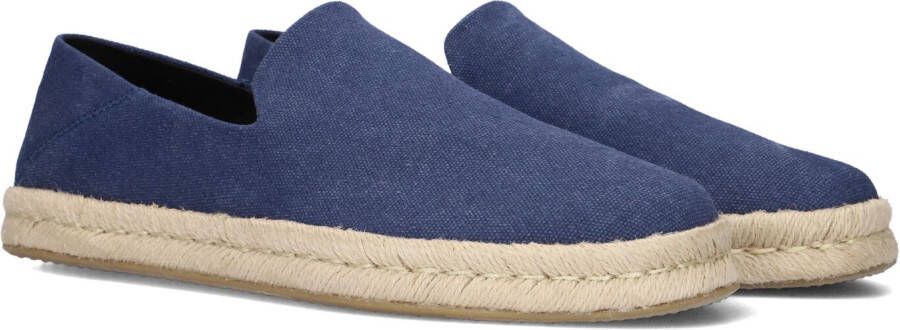 TOMS Instappers Heren Santiago Heren Maat: 43 5 Materiaal: Canvas Kleur: Blauw