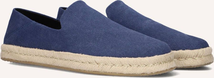 TOMS Instappers Heren Santiago Heren Maat: 42 Materiaal: Canvas Kleur: Blauw