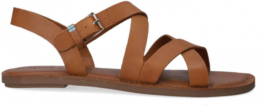 Toms Sicily 10013440 Tan Damessandalen