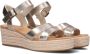 TOMS Sandalen Dames Audrey Met Maat: 38 Materiaal: Leer Kleur: Goud - Thumbnail 1
