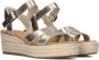 TOMS Sandalen Dames Audrey Met Maat: 38 Materiaal: Leer Kleur: Goud - Thumbnail 1