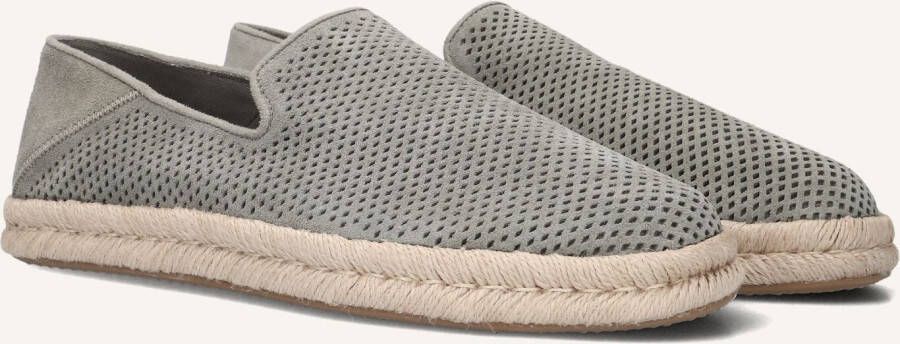 TOMS Instappers Heren Santiago Maat: 41 Materiaal: Suède Kleur: Grijs