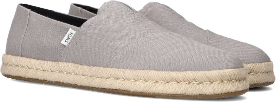 TOMS Espadrille Alpargata 10019866 Grijs-41 Gray Heren