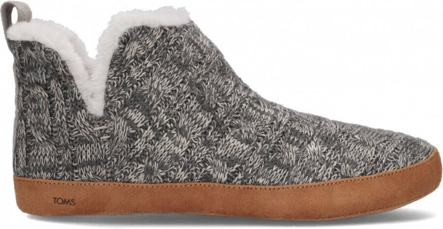 TOMS Pantoffels Dames Lola Maat: 38 39 Materiaal: Textiel Kleur: Grijs - Foto 2
