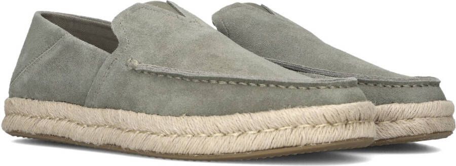 TOMS Loafers Heren Alonso Loafer Rope Maat: 41 Materiaal: Suède Kleur: Groen