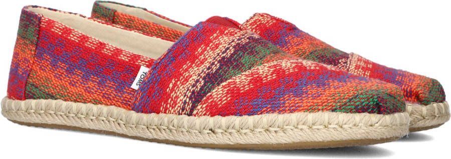TOMS Dames Alpargata Rope Loafers Multicolour