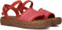 TOMS Dames Abby Maat: 41 Materiaal: Textiel Kleur: Rood - Thumbnail 1