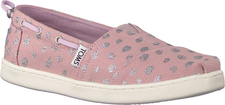 TOMS Meisjes Glitter Loafers Bimini Pink Dames
