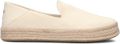 TOMS Espadrilles Dames Carolina Canvas Beige - Gebroken wit