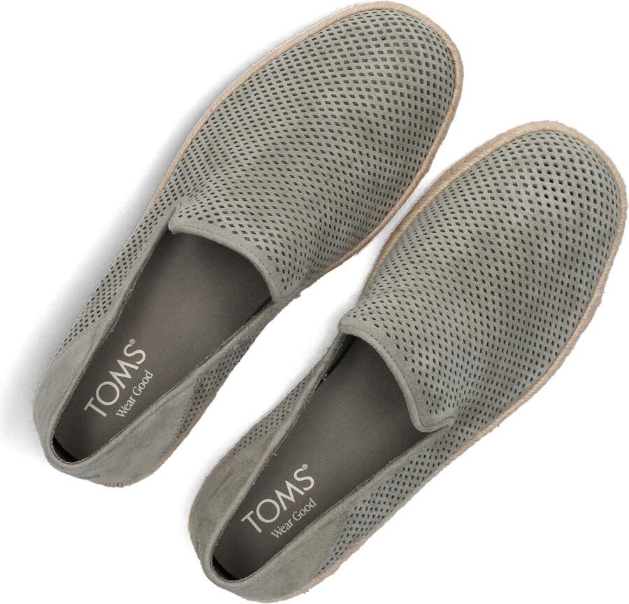 TOMS Instappers Heren Santiago Maat: 41 Materiaal: Suède Kleur: Grijs - Foto 2