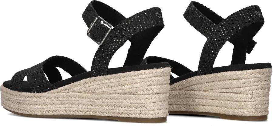 TOMS Sandalen Dames Audrey Maat: 41 Materiaal: Textiel Kleur: Zwart - Foto 4